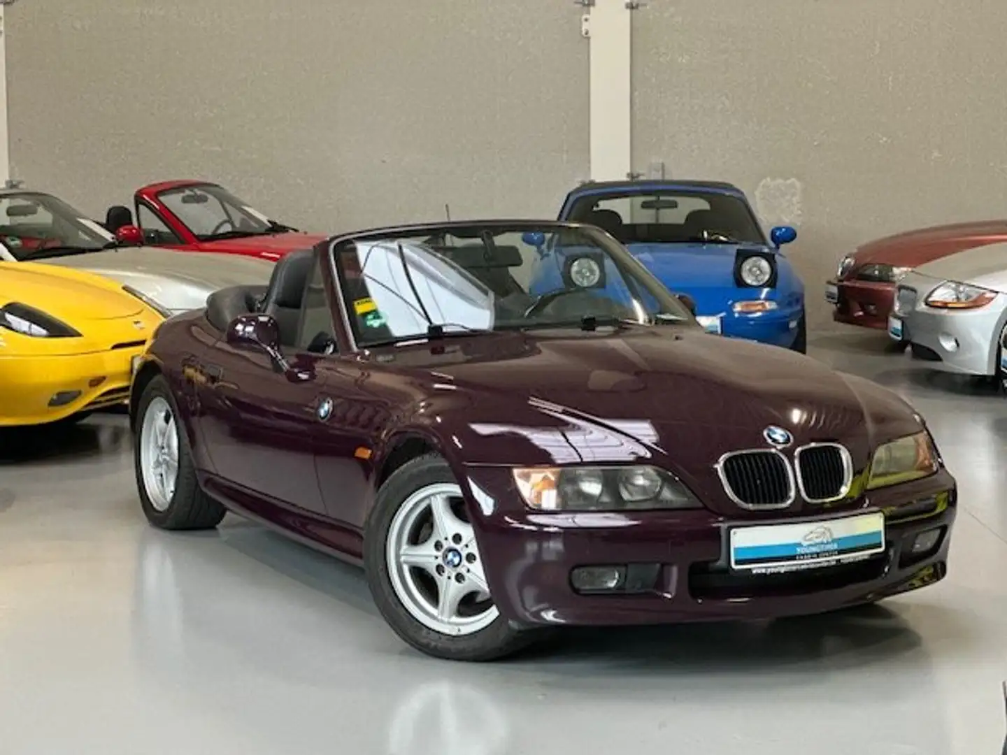 BMW Z3 1.9i 16v Roadster | Sportonderstel | Violettrot II Mauve - 1