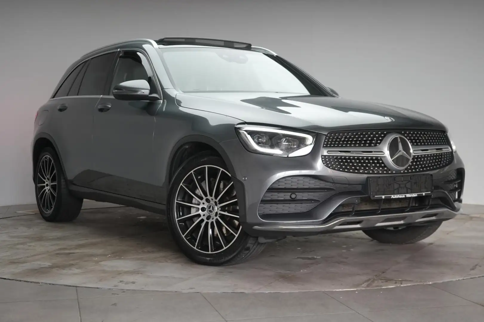 Mercedes-Benz GLC 400 d 4Matic 9G-Tronic AMG Distronic/Kamera/ Gris - 1