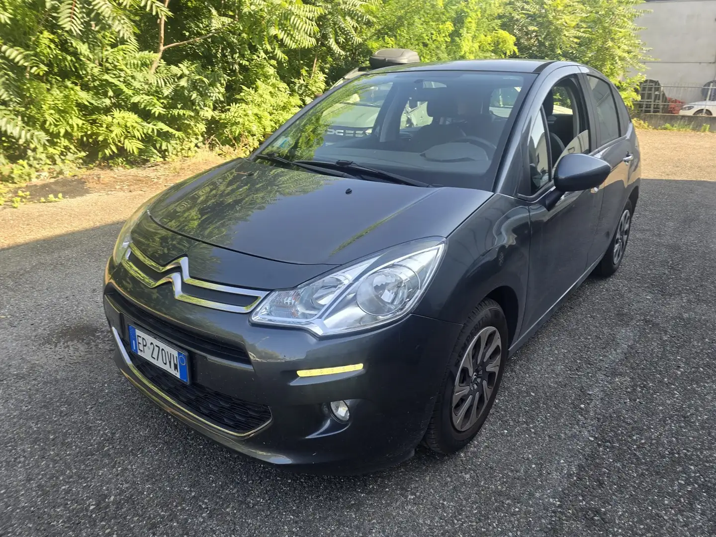Citroen C3 C3 II 2009 1.2 vti Exclusive 82cv Grau - 2