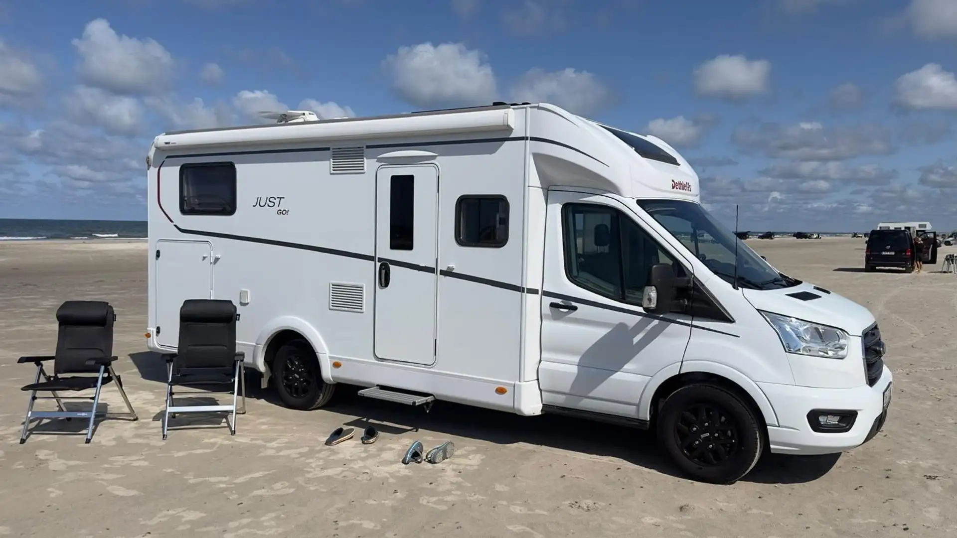 Caravans-Wohnm Dethleffs Just Go T 7055 EBL Weiß - 1