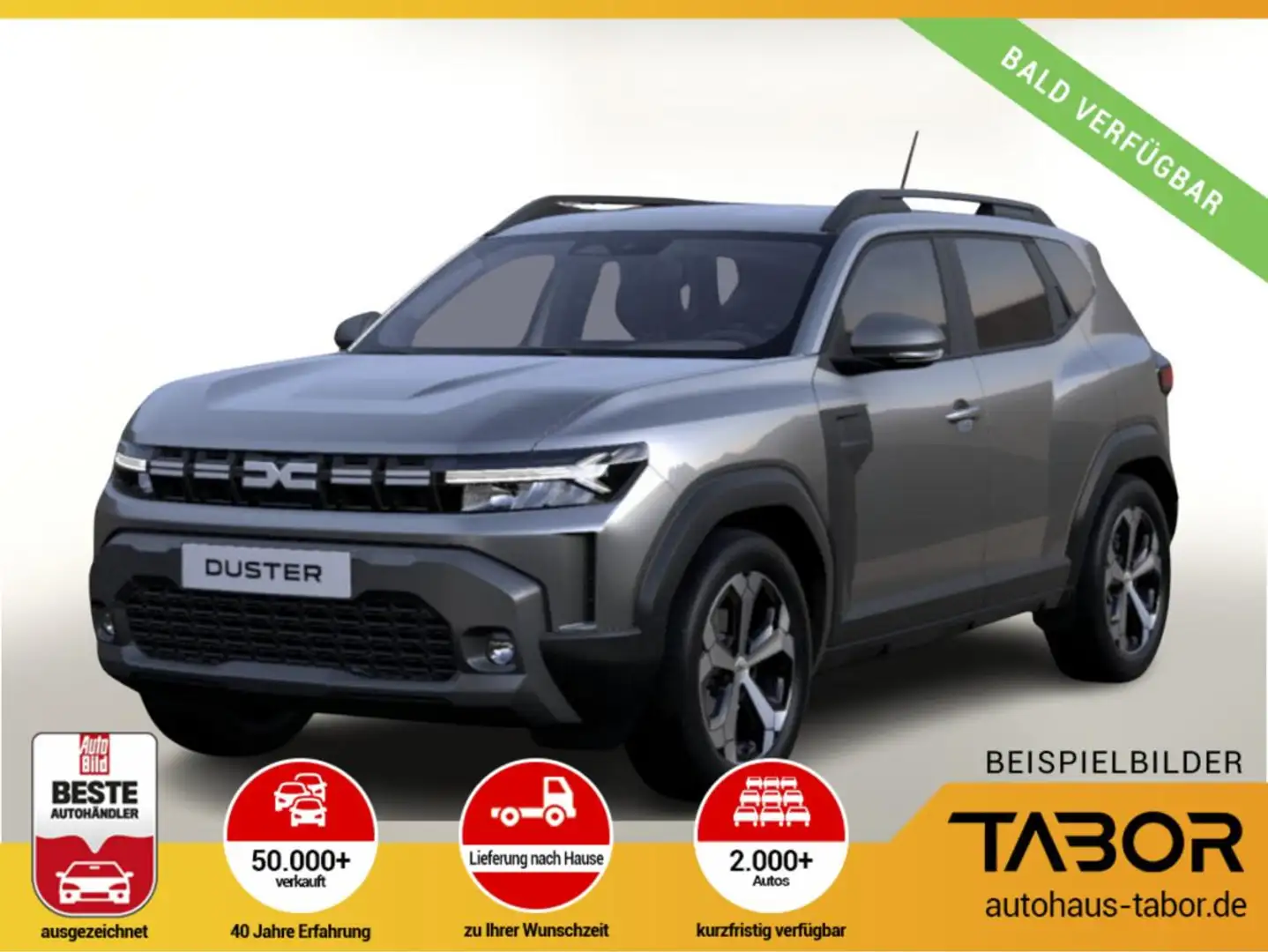 Dacia Duster Journey TCe 130 4x4 Kam PDC vo/hi SHZ PDC Grau - 1