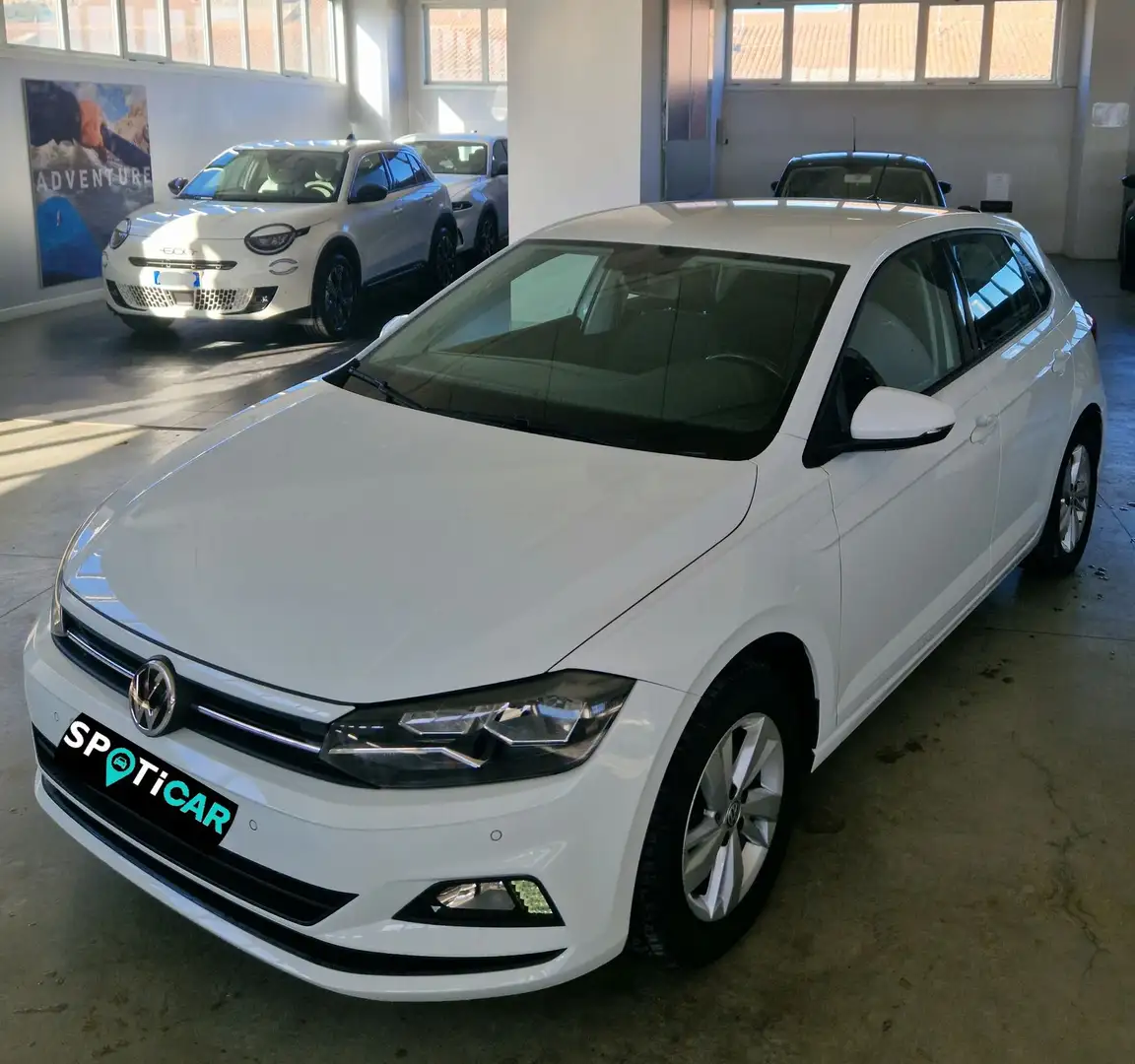Volkswagen Polo Polo 5p 1.6 tdi Highline 95cv Blanc - 1