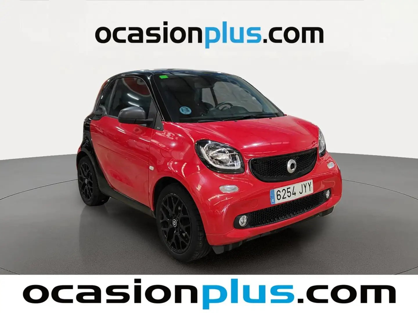 smart forTwo Coupé 66 Prime Aut. Rojo - 2