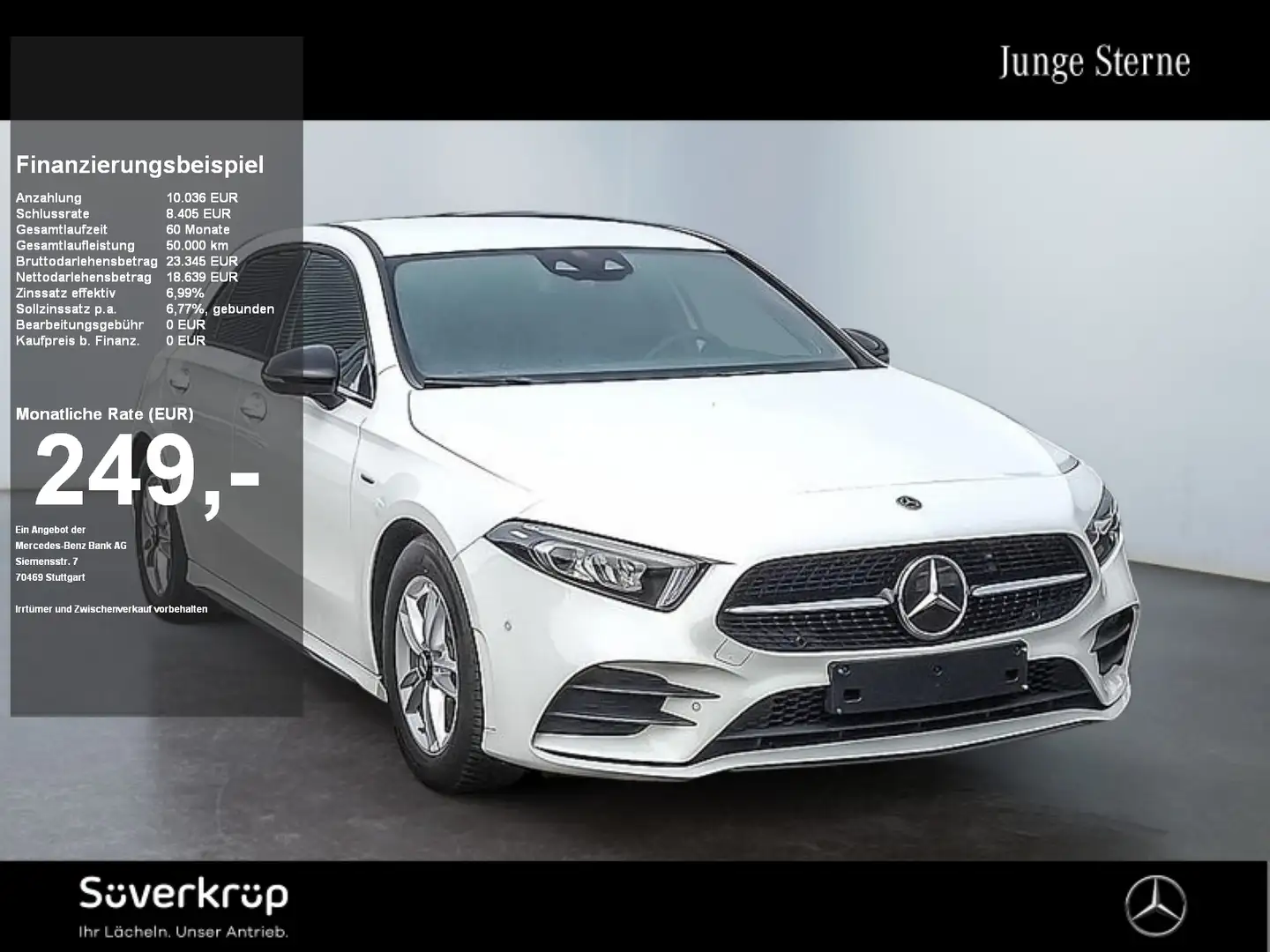 Mercedes-Benz A 180 BURM AMG NIGHT SPUR PDC SHZ MEMO Blanc - 1