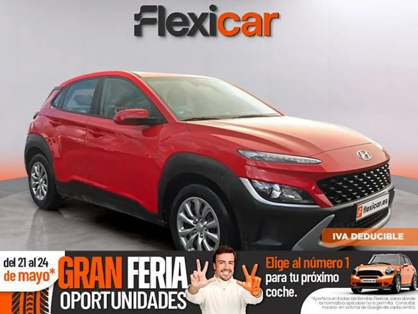 Hyundai KONA 1.0 TGDI Klass 4x2 Rojo - 1