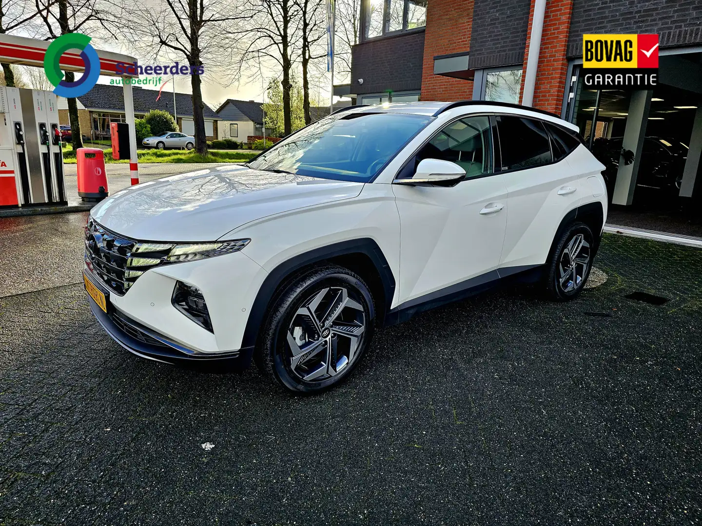 Hyundai TUCSON 1.6 T-GDI PHEV Premium 4WD Blanc - 1