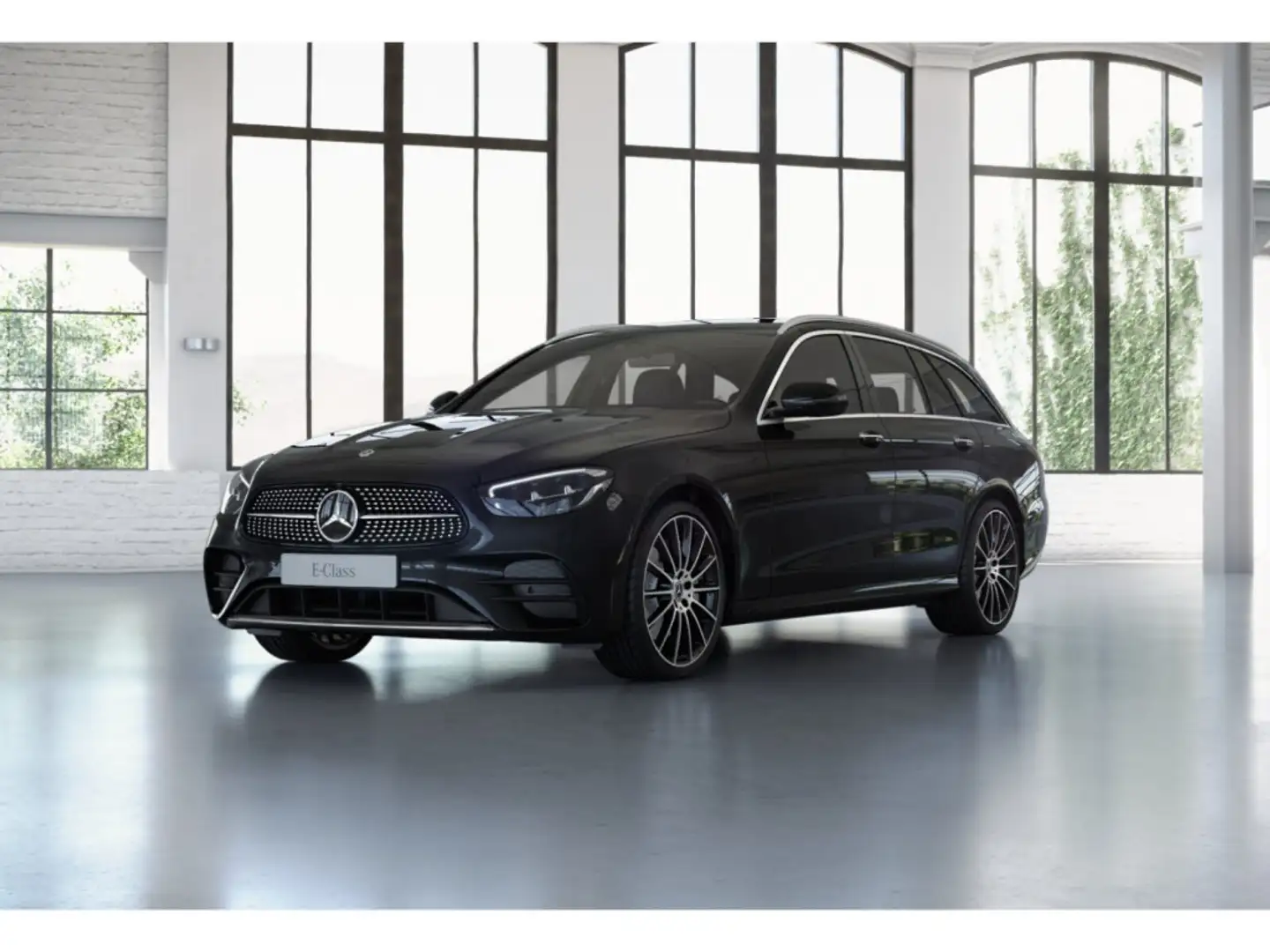 Mercedes-Benz E 400 d 4M T AMG Sport AHK Distr. LED HUD Nav Noir - 2