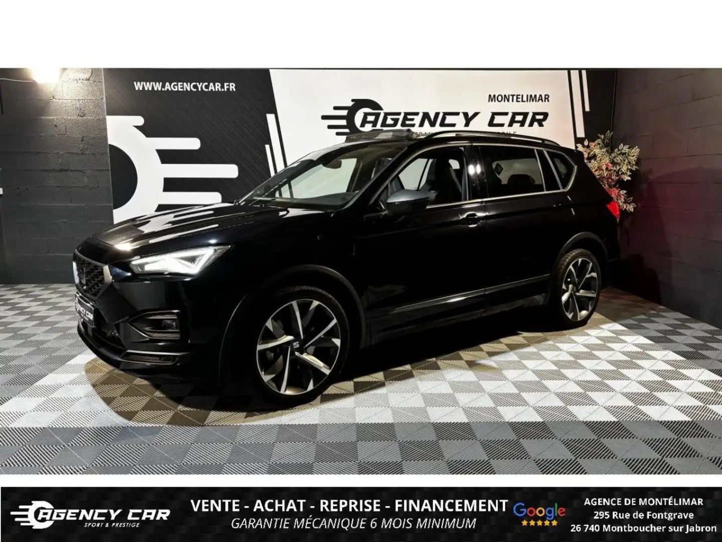 SEAT Tarraco FR 1.4 e-Hybrid 245ch DSG6 - Suivie Schwarz - 1