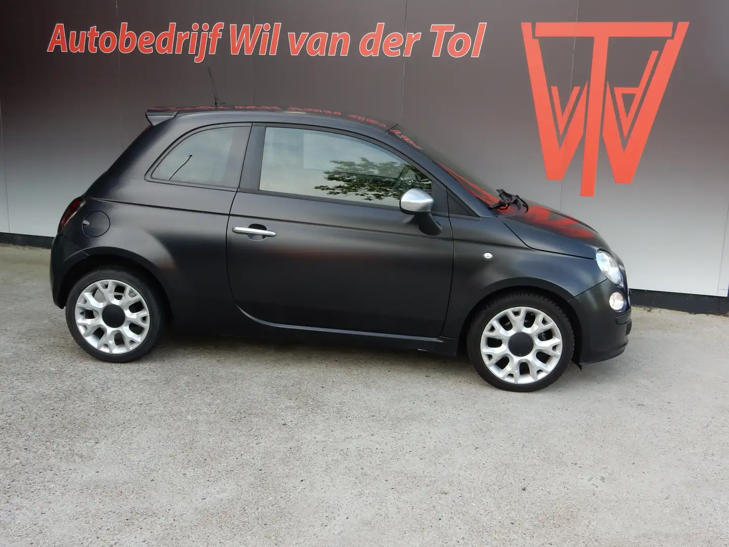 Fiat 500 0.9 TwinAir BLACK-JACK | AIRCO | ALL-SEASON | MAT- Fekete - 1