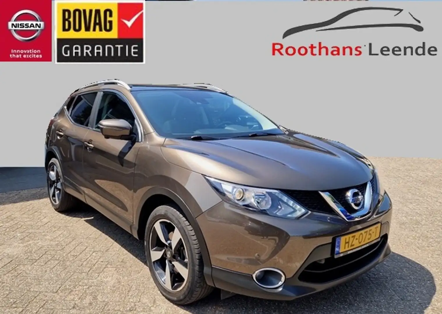 Nissan Qashqai 1.2 115PK DIG-Turbo Connect Edition - Design Pack Коричневый - 1
