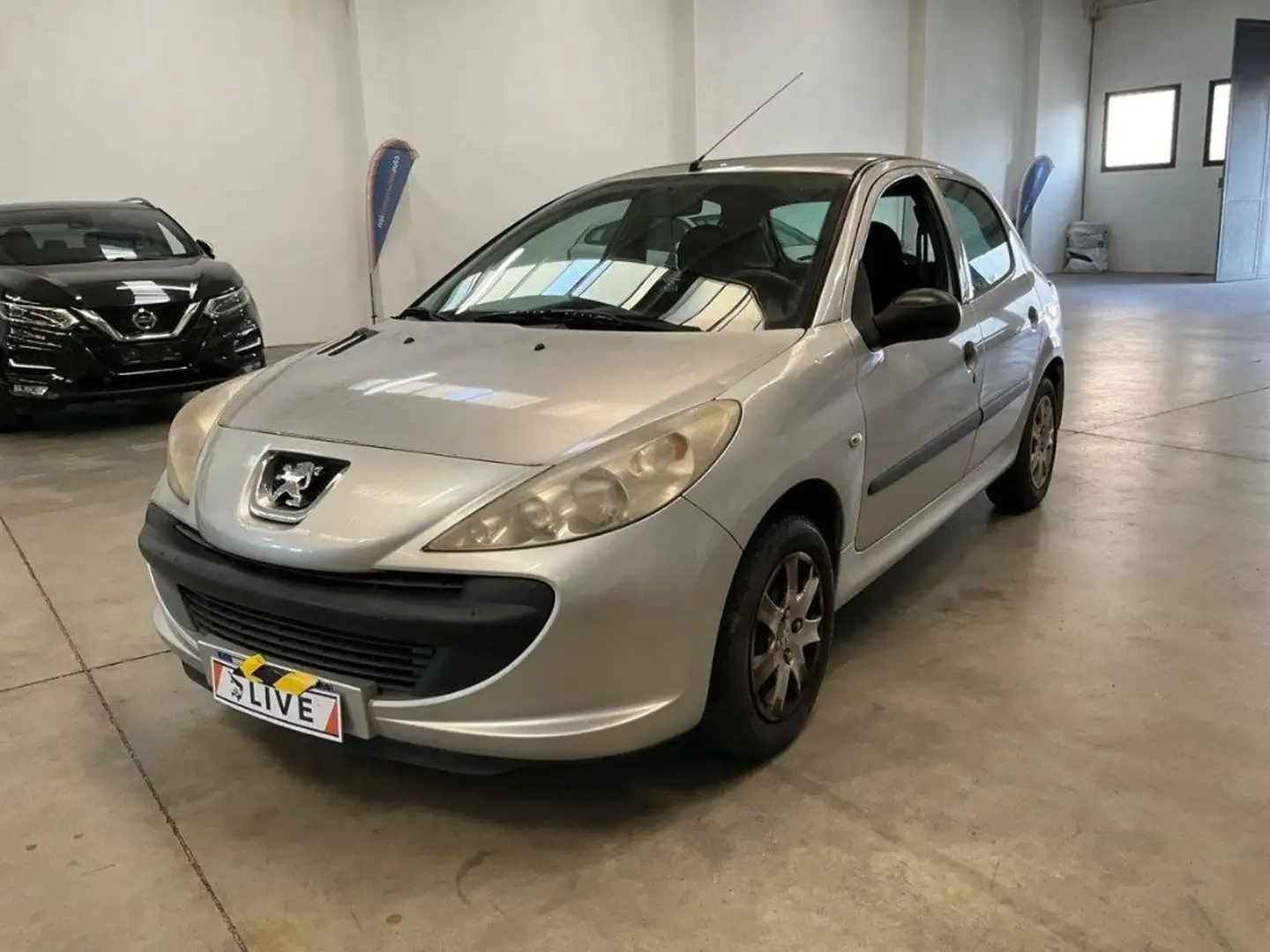 Peugeot 206 Plus 1.1 60CV 5p. Urban  CLIMA!!!! Silber - 1
