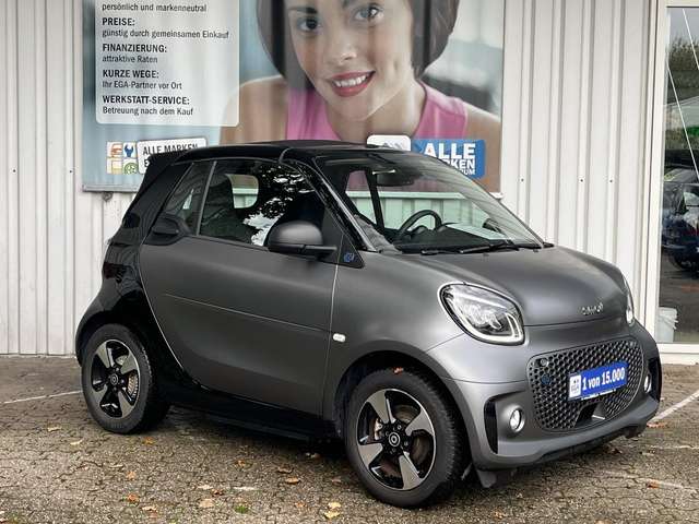 Imagine smart forTwo EQ cabrio*EXCLUSIVE*22kW*CAM*MEDIA*JBL*ALU*ALLW*LE