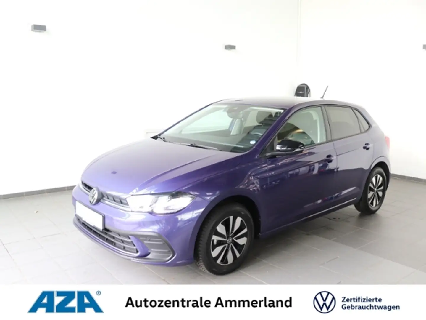 Volkswagen Polo Life "GOAL" 1.0 l TSI*Multil*SIH*EPH*ACC*LED*AppC Paars - 1