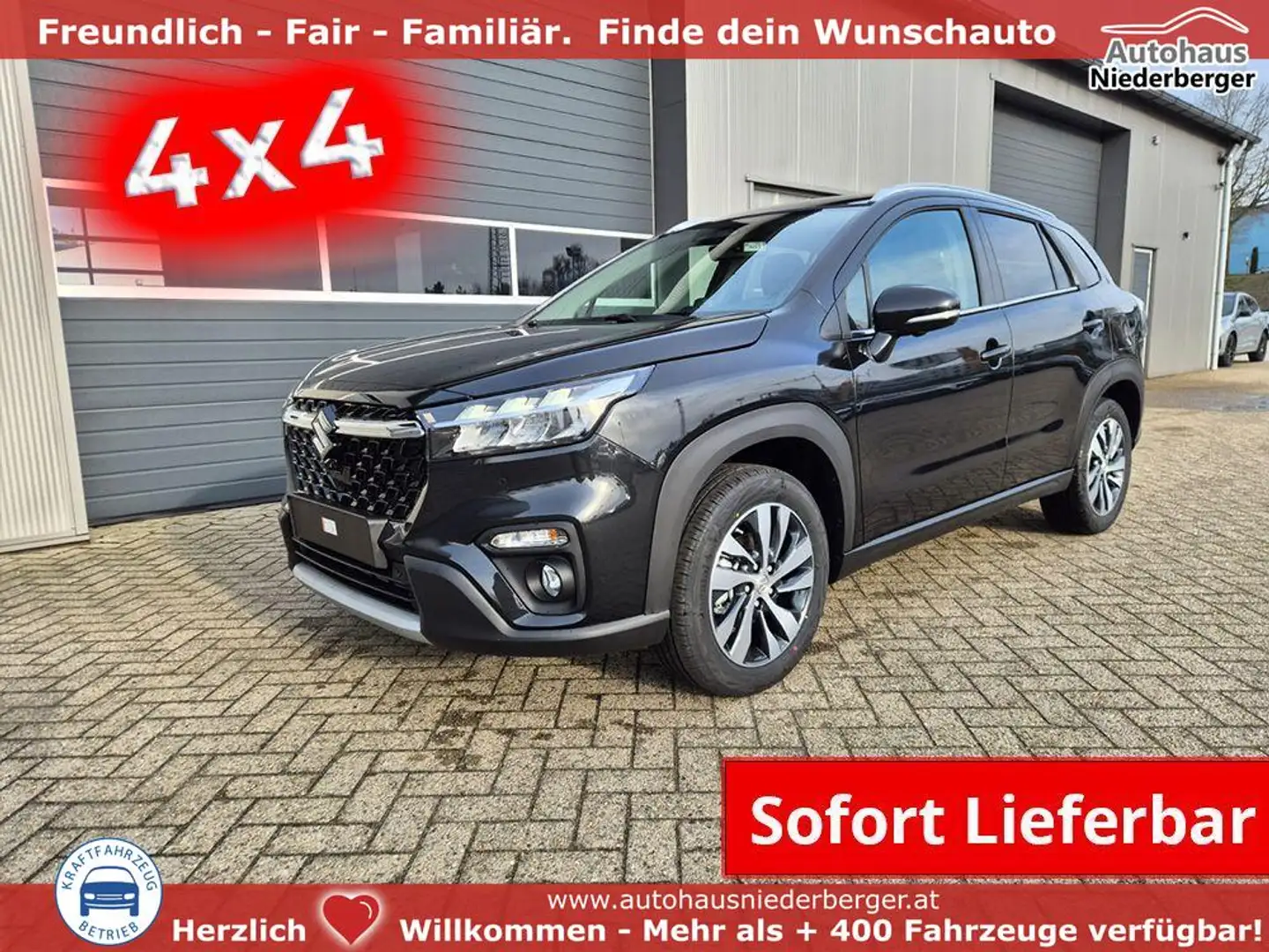 Suzuki S-Cross Comfort+ 110PS MHEV 4x4 ALLGRIP 1.4 Boosterjet ... Schwarz - 1