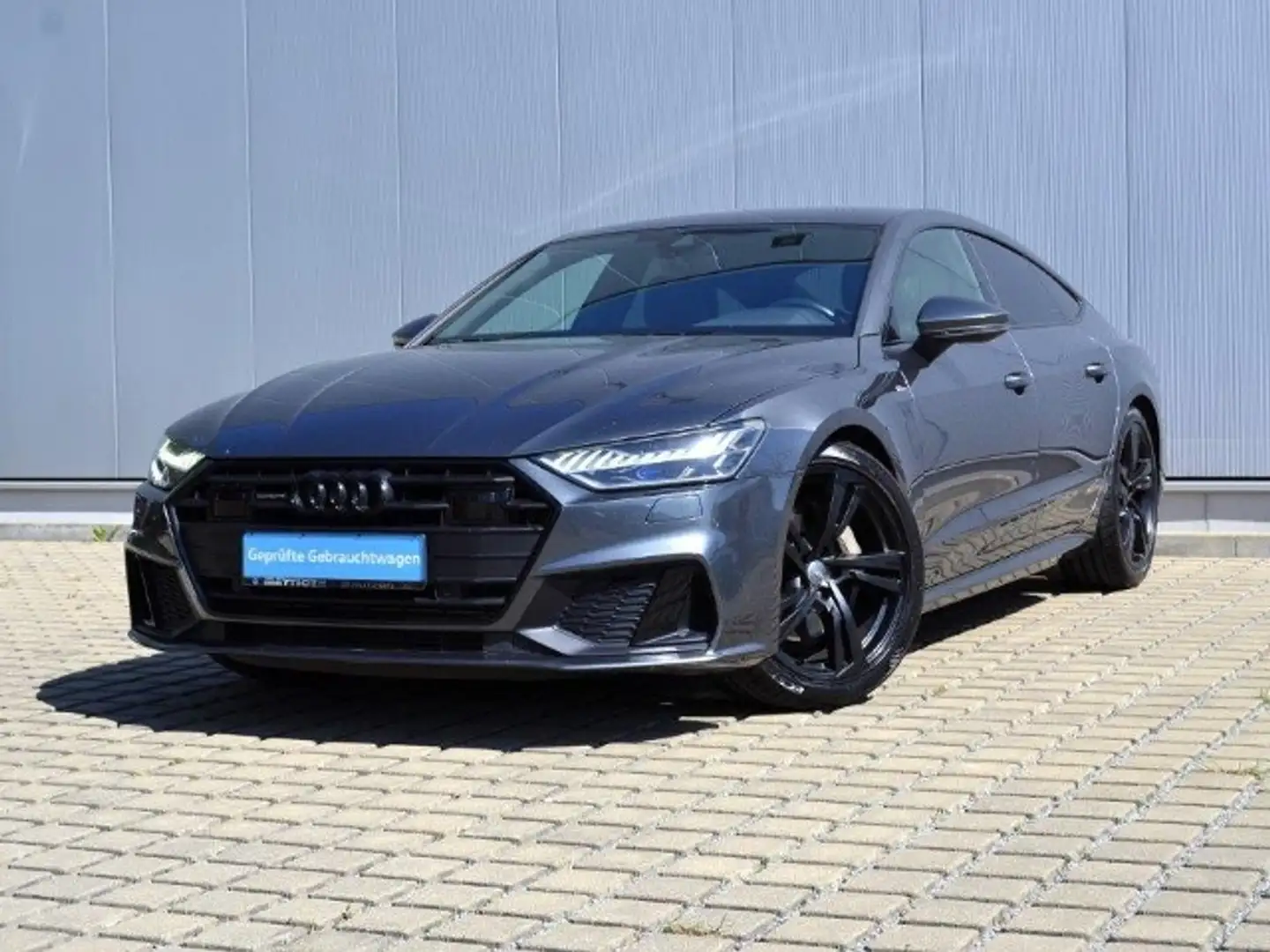 Audi A7 Sportback 50 TDI quattro S-line/OPTIK-SCHWARZ/AHK Grau - 2