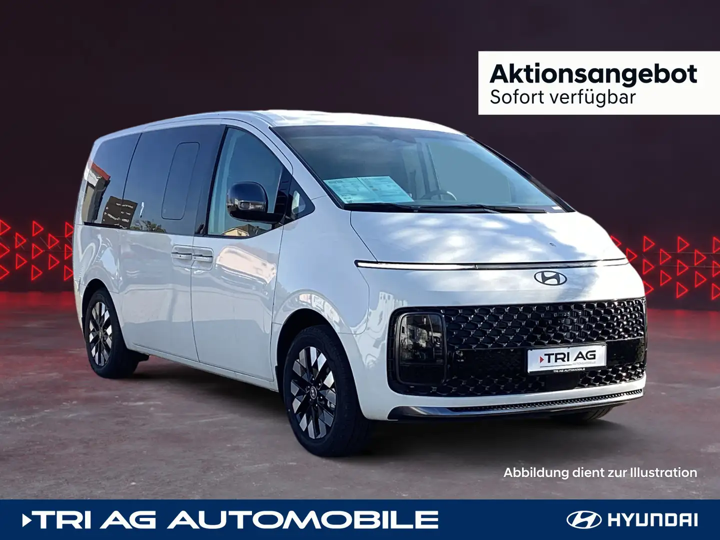 Hyundai STARIA Signature HEV 7-Sitzer Automatik Dark Chr Weiß - 1