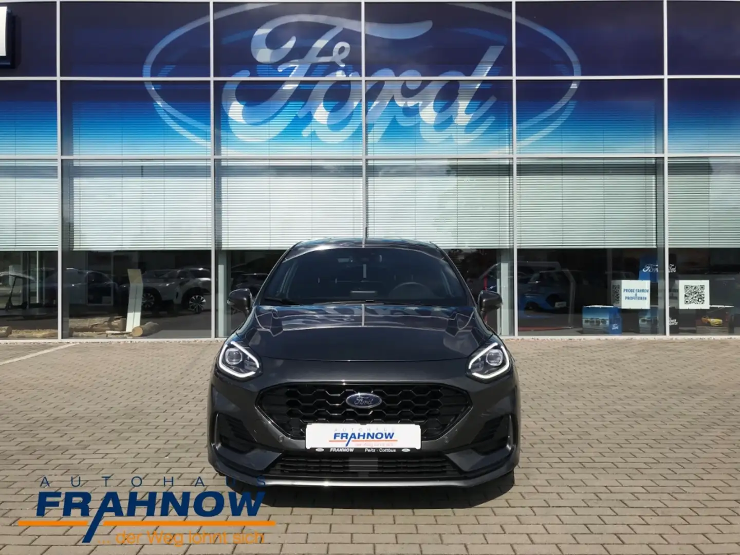 Ford Fiesta 1.0 EcoBoost MHEV ST-Line X MATRIX-LED NAVI SHZ Grijs - 2