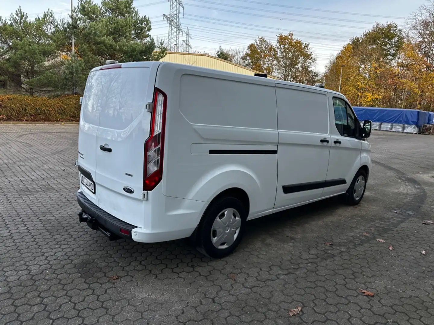 Ford Transit Custom 2.0TDCi Kasten L2*Automat*AHK*PDC Blanc - 2