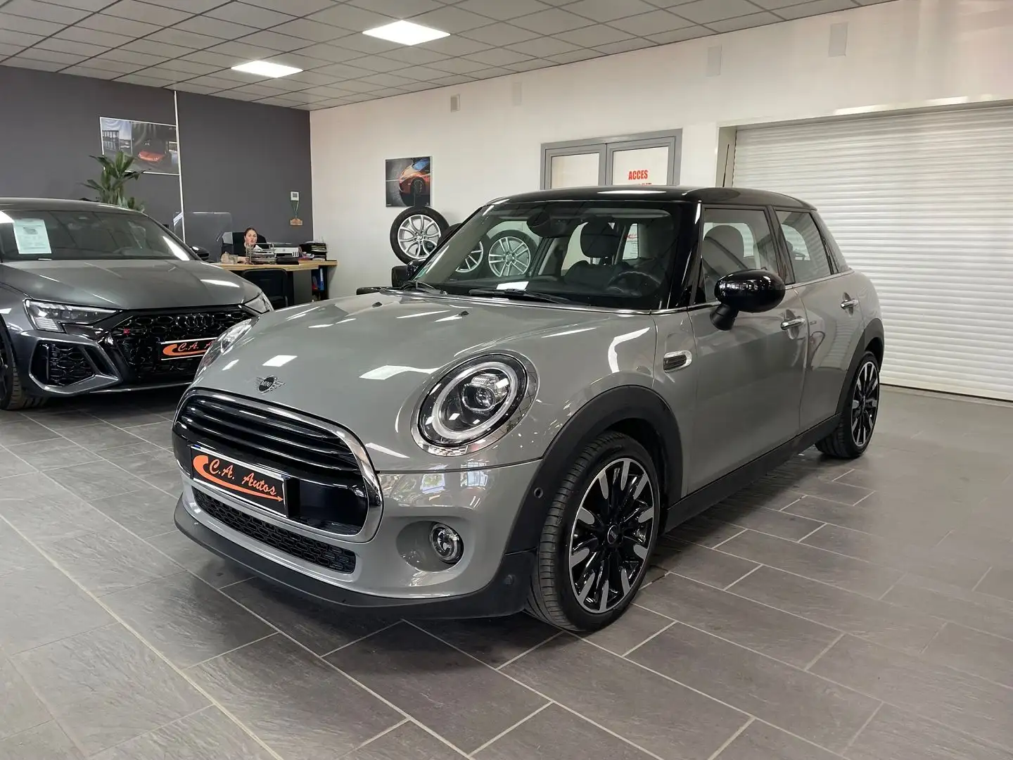 MINI Cooper COOPER 136CH BVA7 EURO6D-T Gris - 1