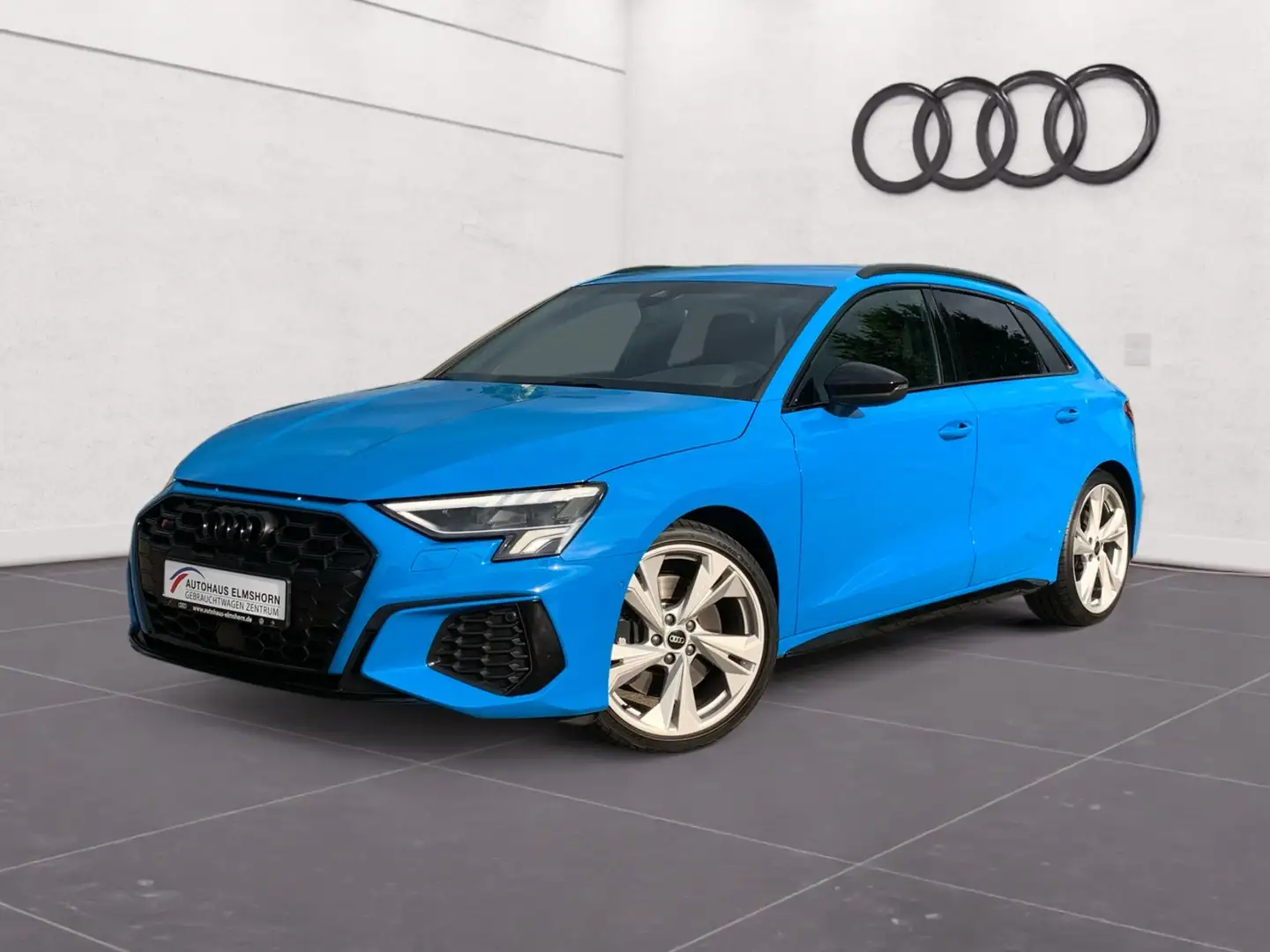 Audi S3 Sportback 2.0 TFSI S tronic quattro NAV KAM LED A Blau - 2