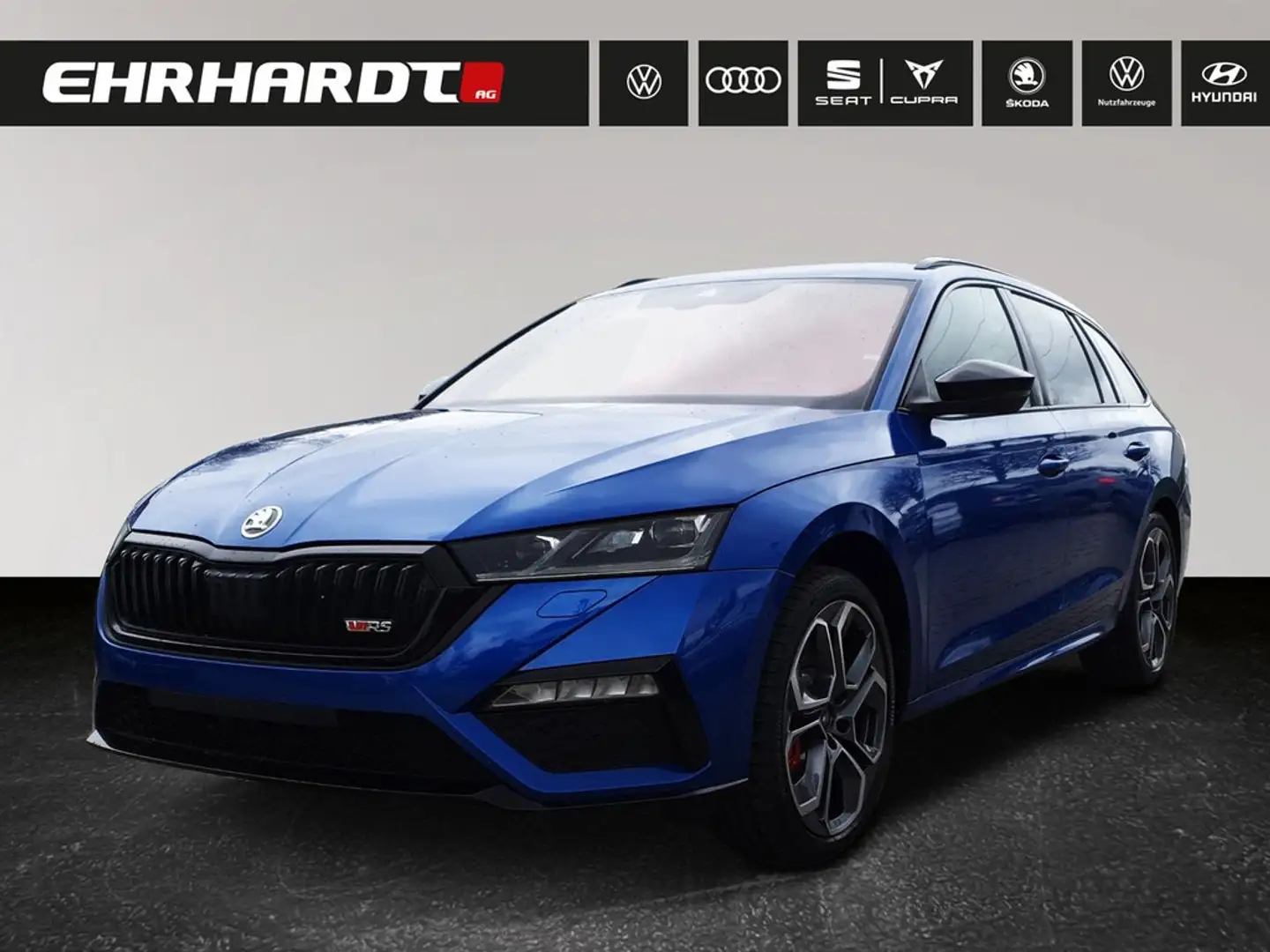 Skoda Octavia Combi 2.0 TSI RS Plus DCC VIRTUAL*AHK*MATRIX*HE... Blau - 1