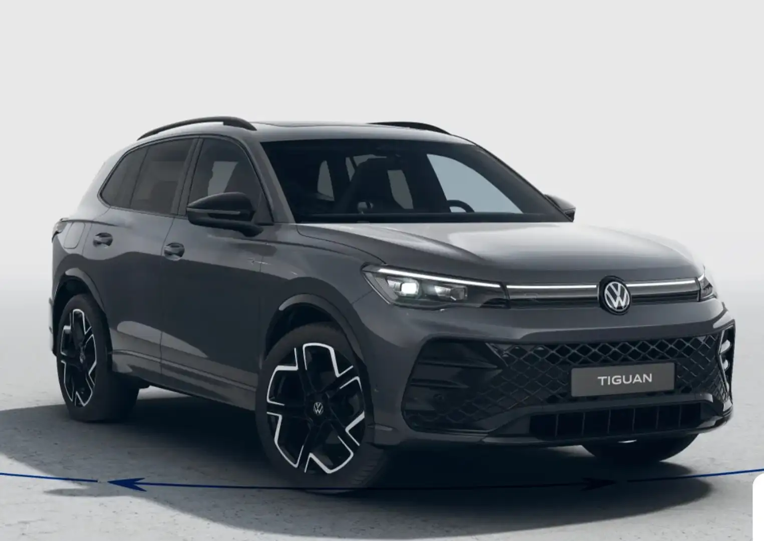 Volkswagen Tiguan 1.5 eTSI DSG R-Line AHK P-Sdach Black-Style Winter Gris - 1