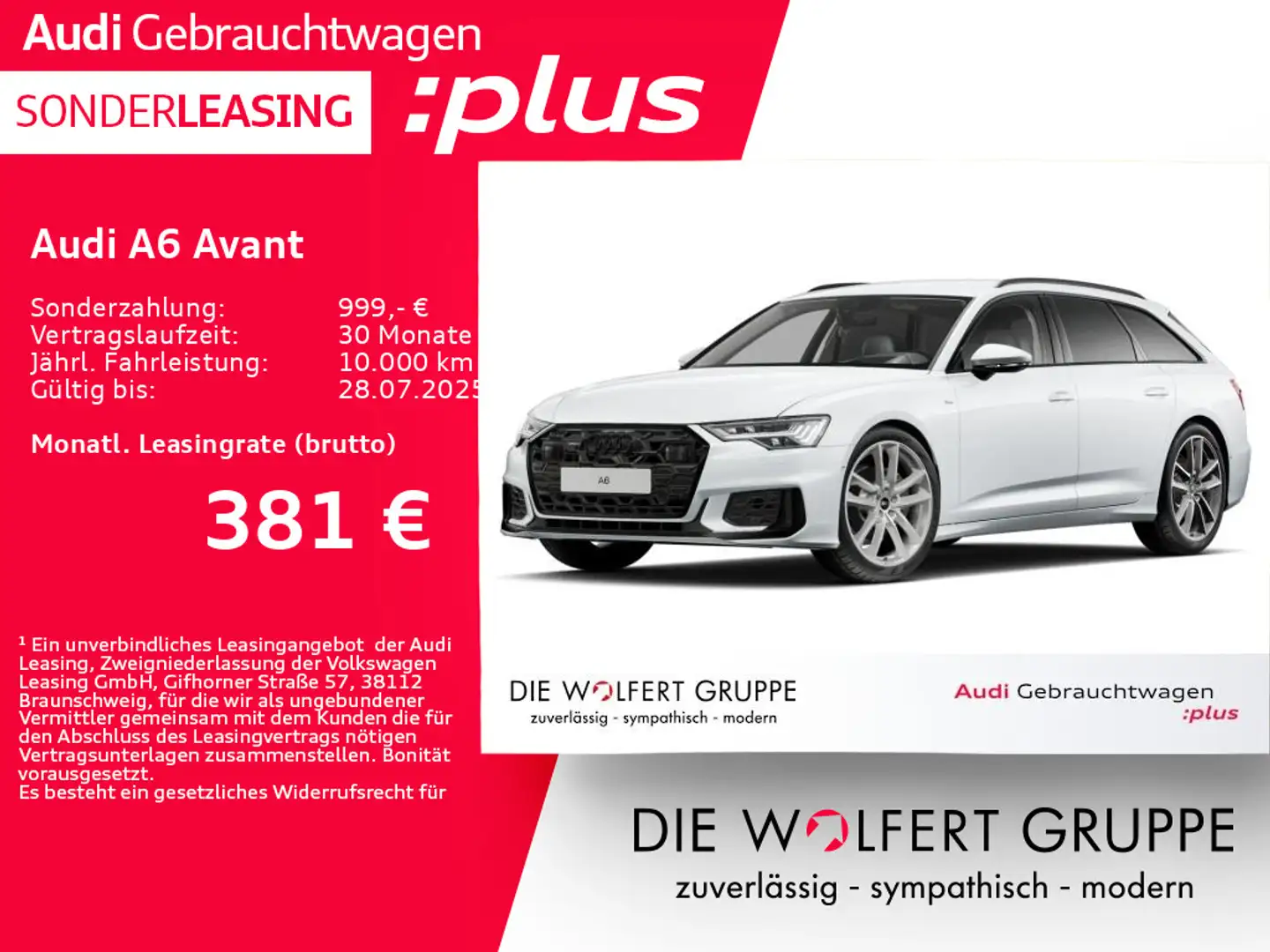 Audi A6 S line 45 TFSI quattro S tronic ACC*AHK Weiß - 1