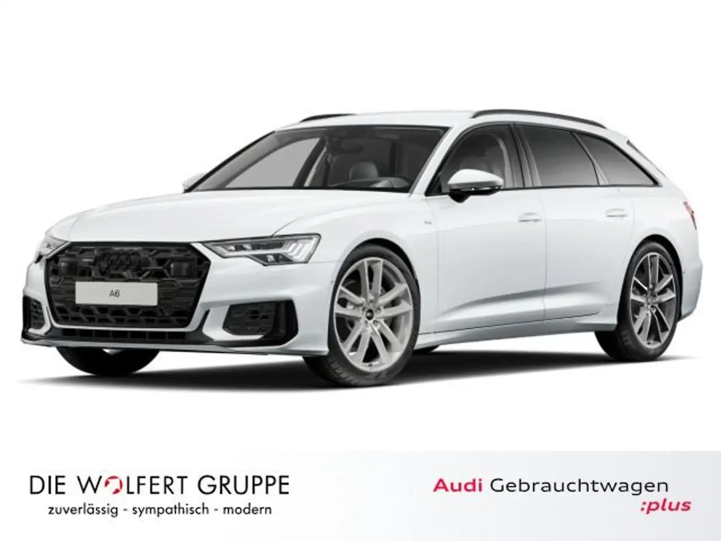 Audi A6 S line 45 TFSI quattro S tronic ACC*AHK Weiß - 2