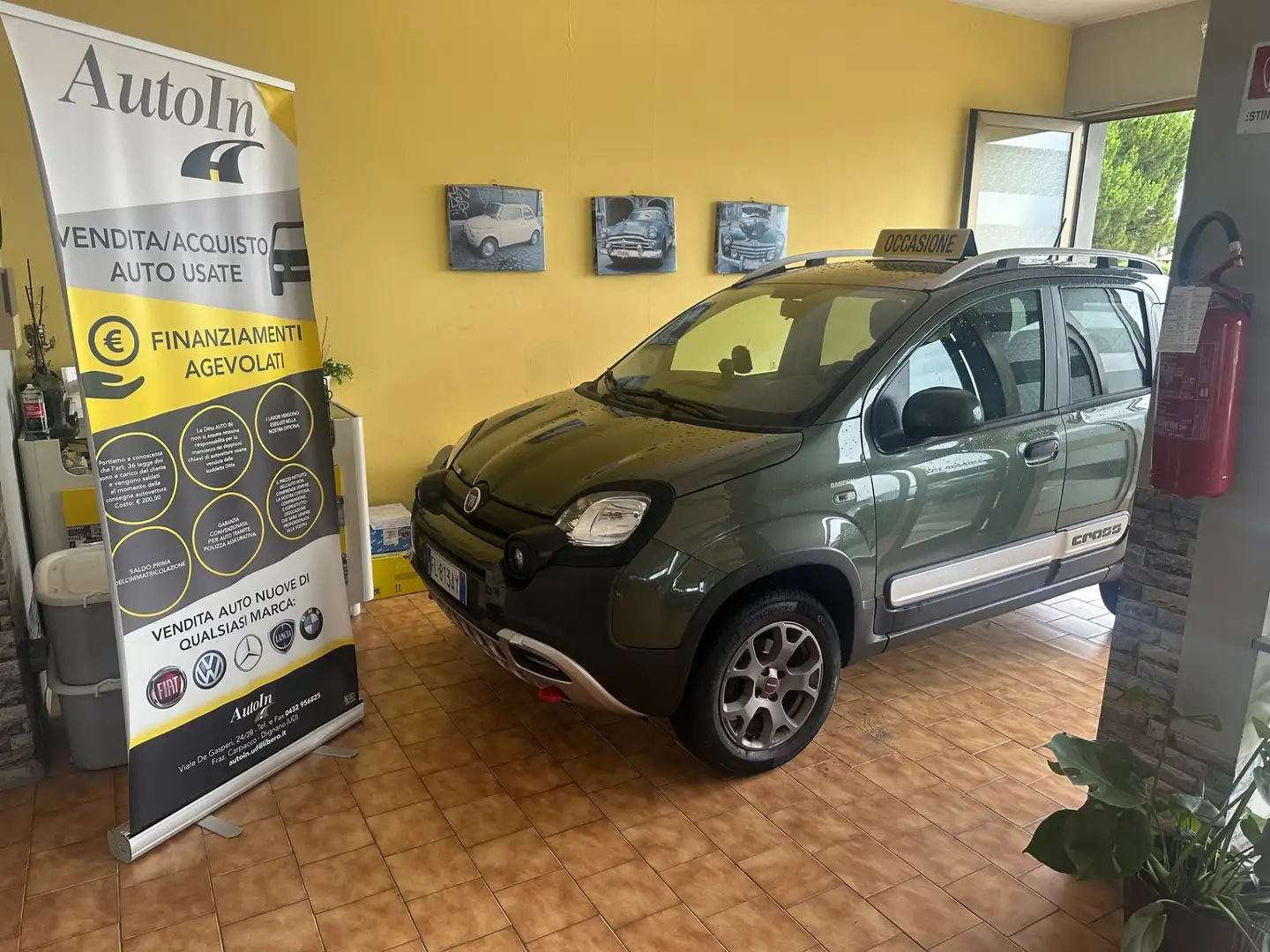 Fiat Panda Panda Cross 1.3 MJT 95 CV S&S 4x4 Зелений - 1