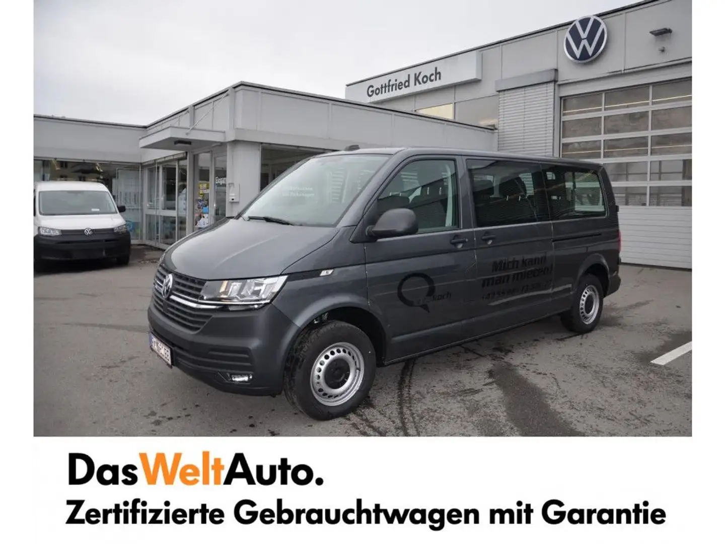 Volkswagen T6 Kombi TransporterLR TDI Gris - 1