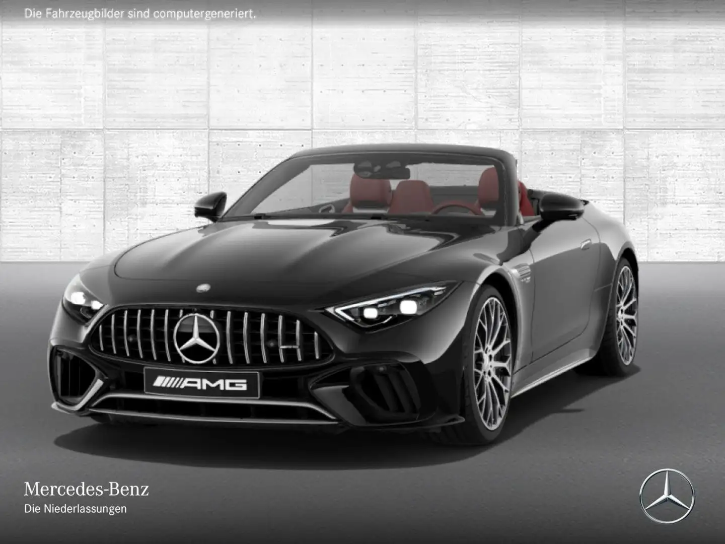 Mercedes-Benz SL 63 AMG Cab. 4M AeroPak Burmester Distr+ HUD PTS Schwarz - 2
