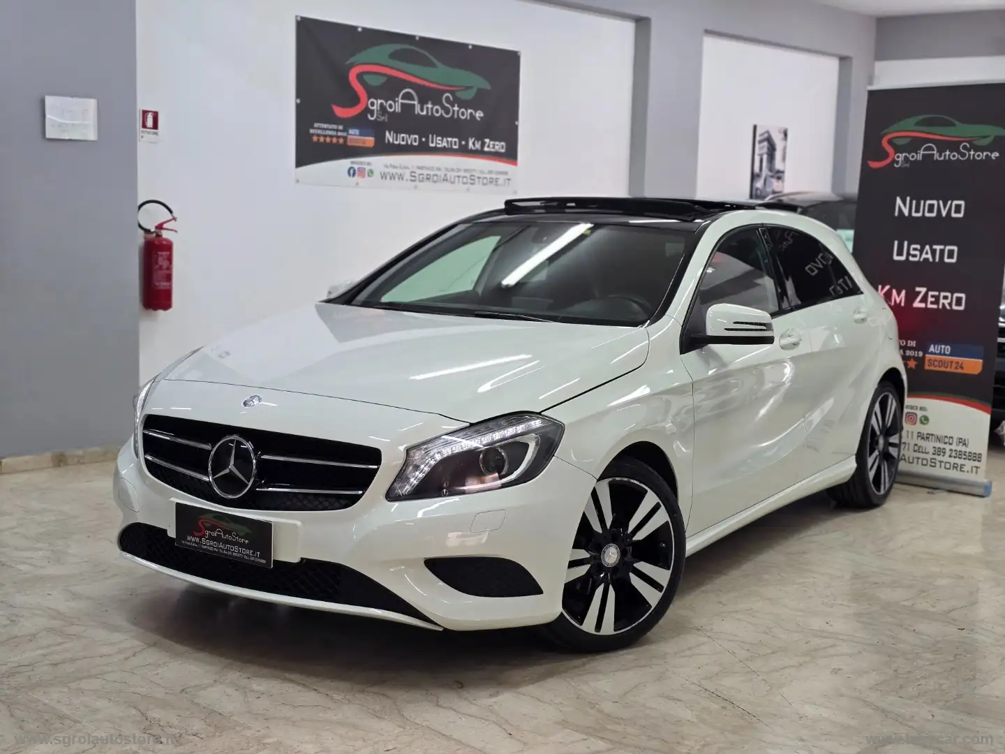 Mercedes-Benz A 180 A 180 d Sport Bianco - 1