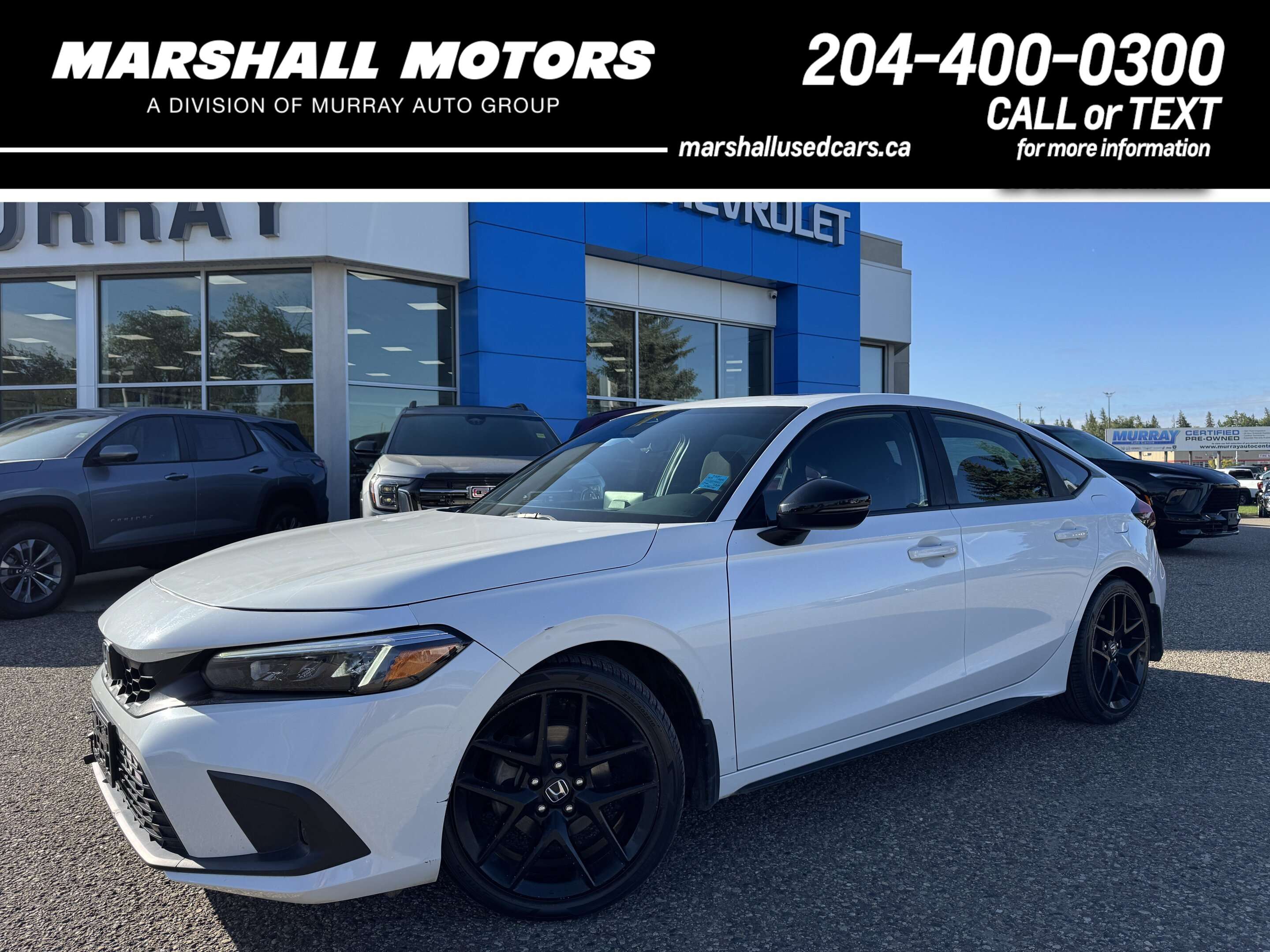 2022 Honda Civic Hatchback *Local Trade* Sport Touring Trim* Sunroof* Heated - Image 1