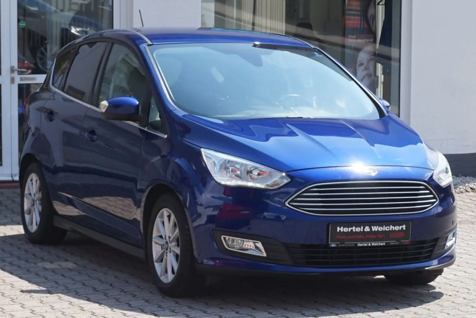 Ford C-Max 1.5 TDCi Start-Stop-System Titanium Bleu - 1