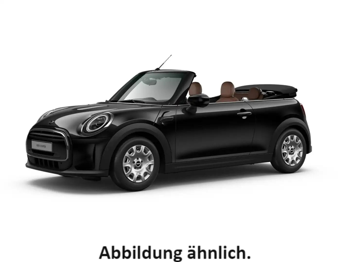 MINI Cooper Cabrio JCW Trim/el. Verdeck/Leder/LED/DAB Schwarz - 1