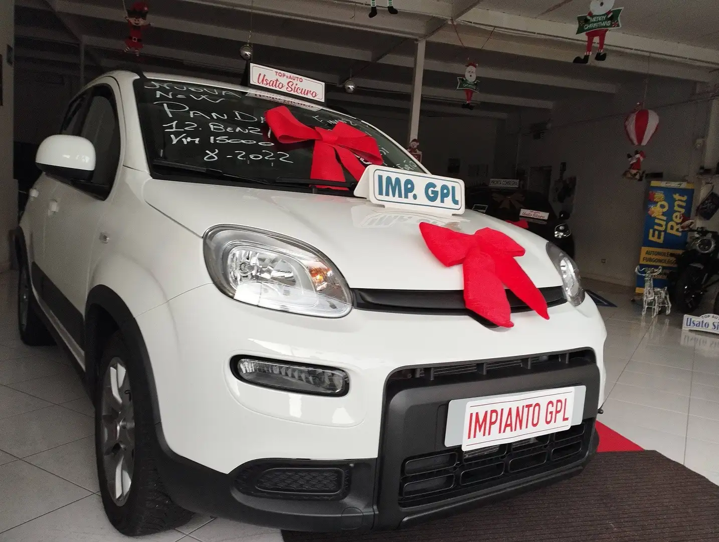 Fiat New Panda 12  BENZINA GPL DI CASA  MYLIFE KM17000 Bianco - 1