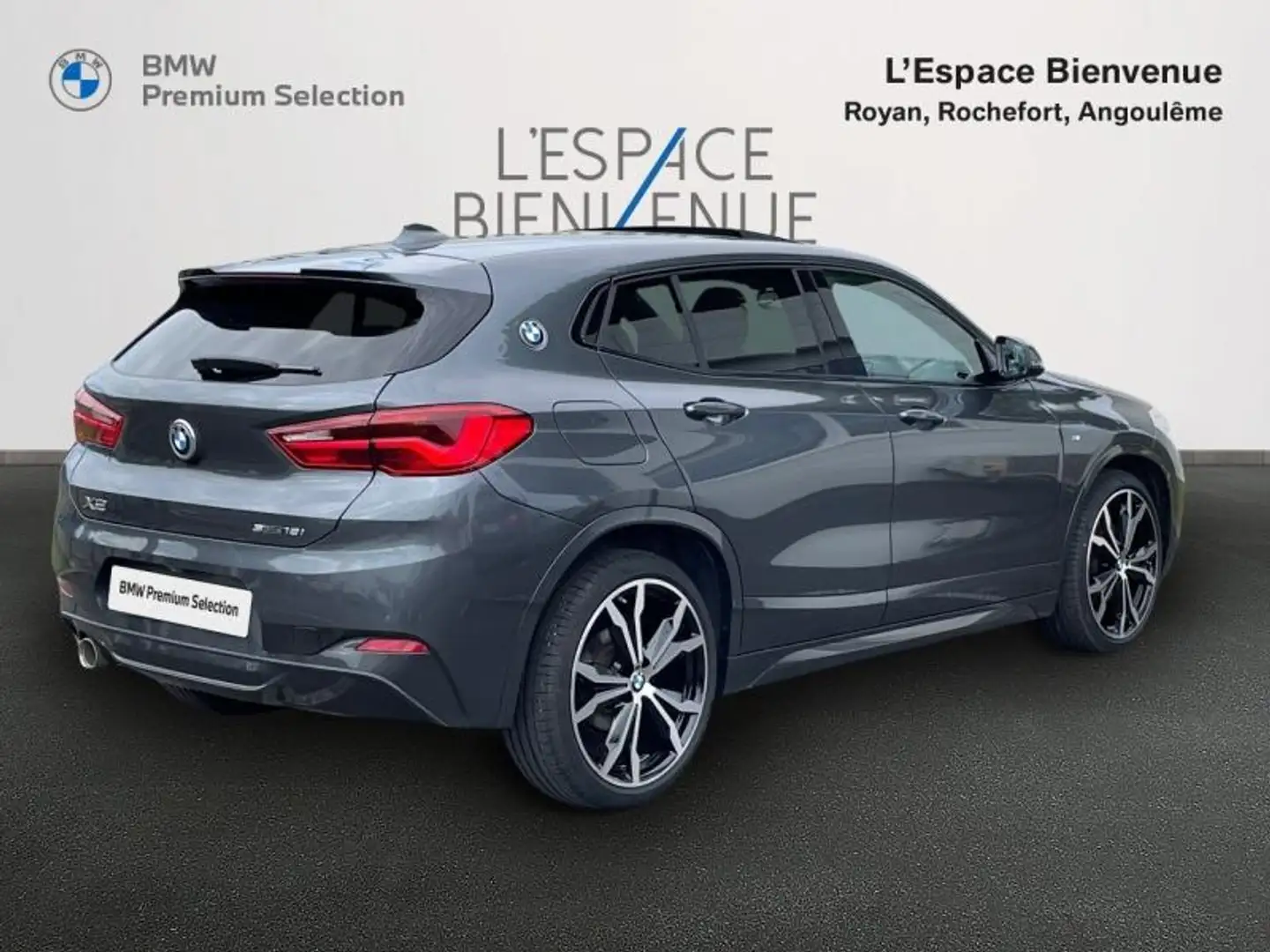 BMW X2 sDrive18iA 140ch M Sport DKG7 Euro6d-T 129g Grijs - 2