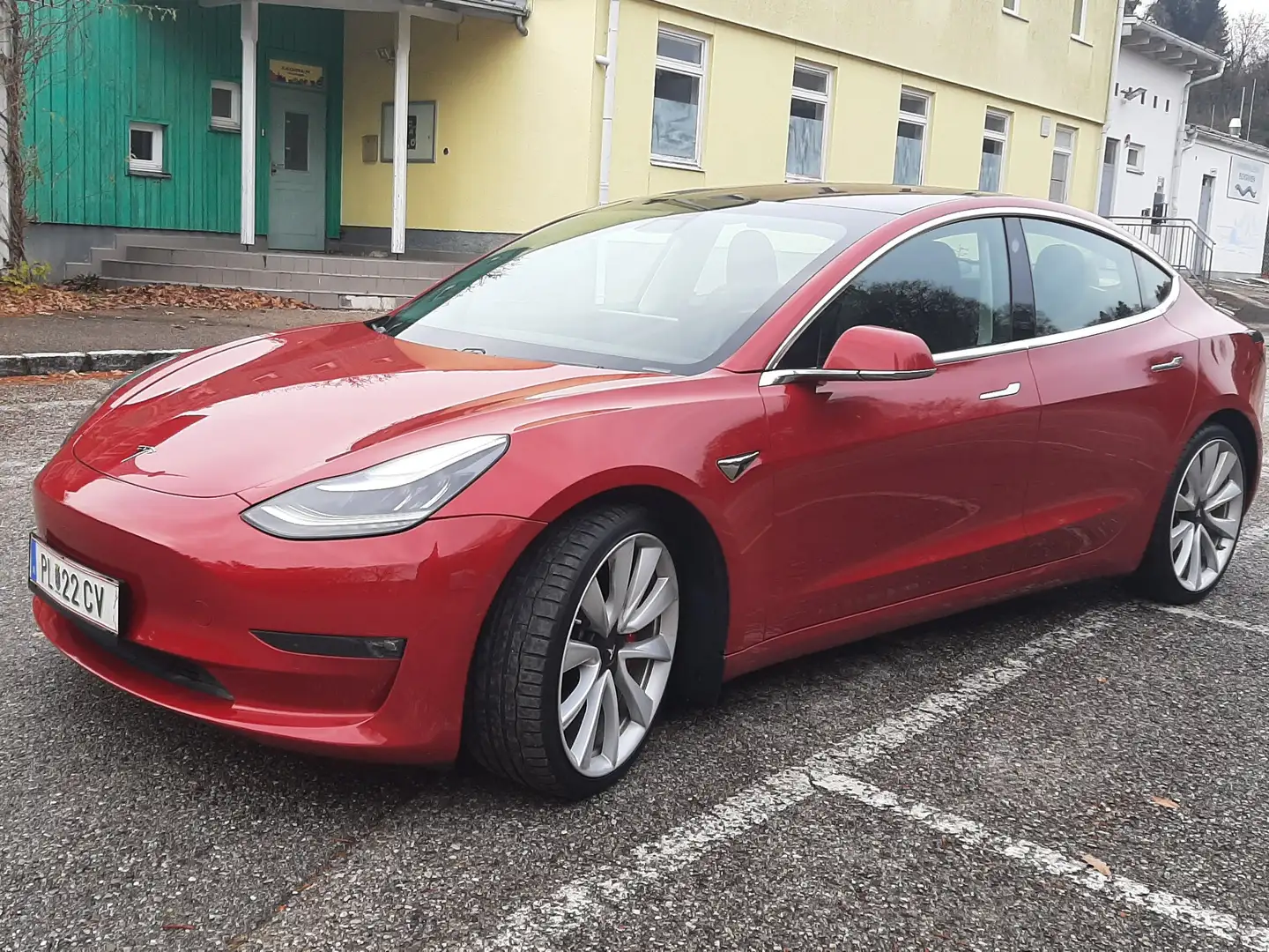 Tesla Model 3 Tesla Model 3 Performance AWD FSD Rood - 1