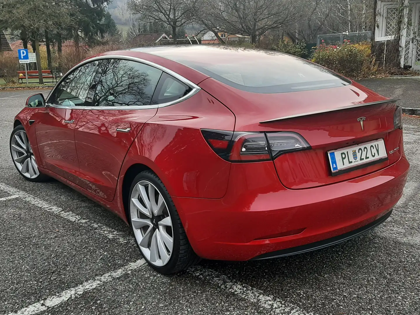 Tesla Model 3 Tesla Model 3 Performance AWD FSD Rood - 2