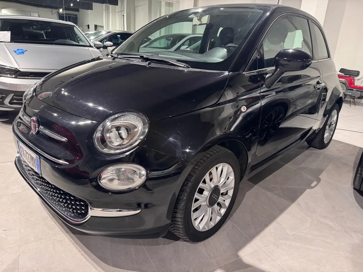 Fiat 500 500 III 2015 1.2 Lounge 69cv Noir - 1