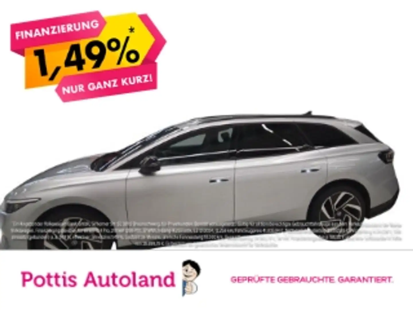 Volkswagen ID.7 Tourer PRO NAVI AHK KAMERA SHZG PDC Silber - 1