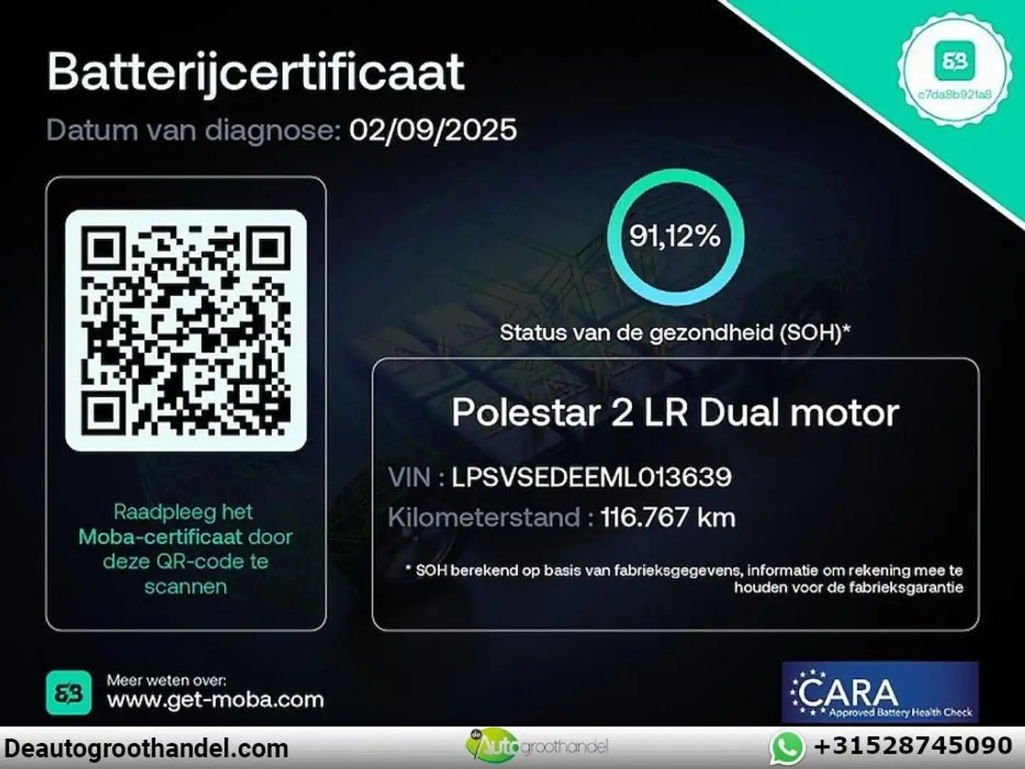 Polestar 2 POLESTAR 2 LONG RANGE DUAL MOTOR 78 KW AUT 650KM Grau - 2