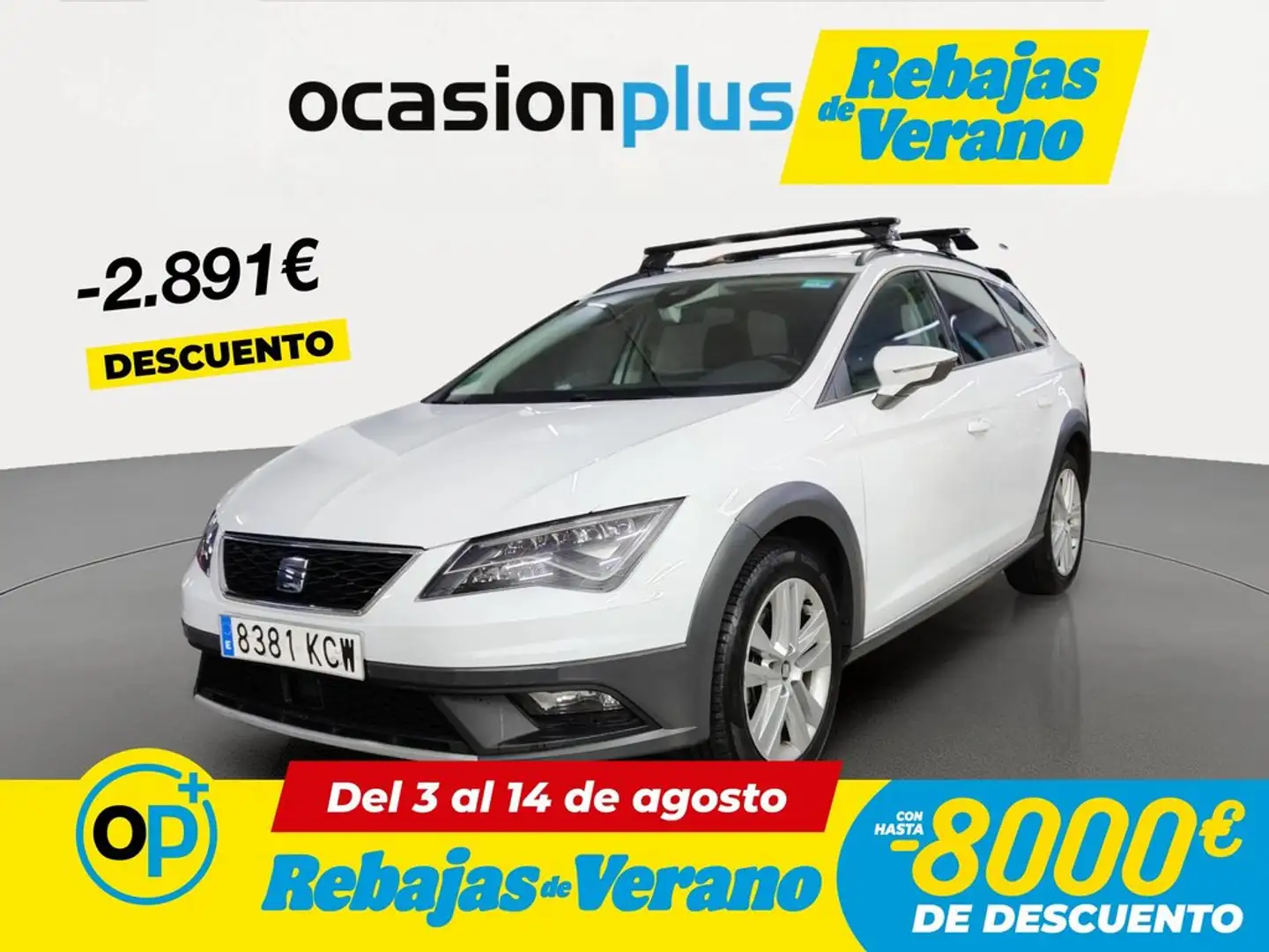 SEAT Leon 2.0TDI CR S&S 4Drive DSG6 184 Blanco - 1