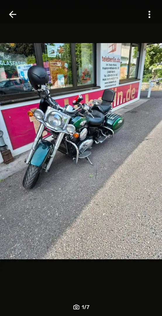 Kawasaki VN 1500 Classic tourer Зелёный - 1
