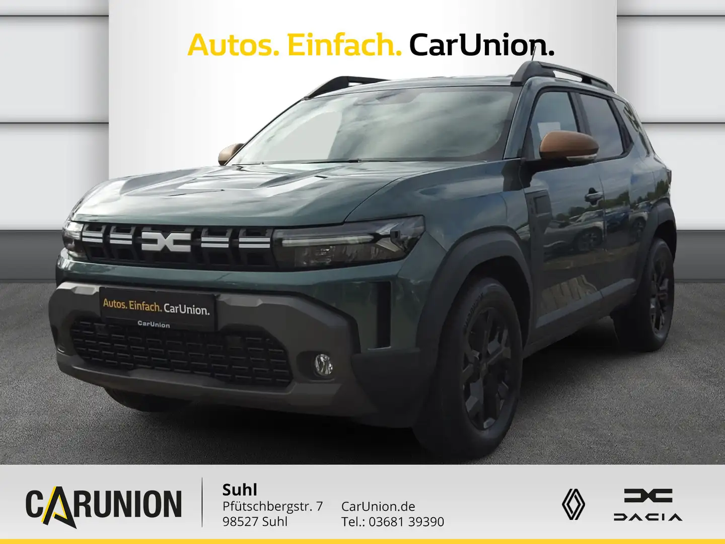 Dacia Duster Extreme mild hybrid 140 Grün - 1
