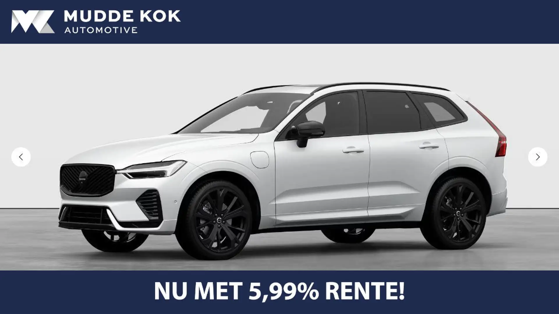 Volvo XC60 T6 Plug-in hybrid Plus Black Edition | FACELIFT | Wit - 1