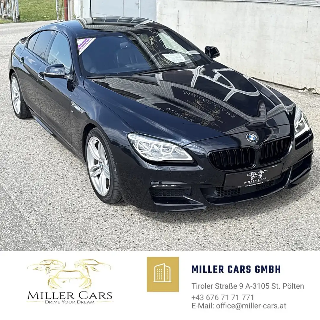 BMW 640 d xDrive Gran Coupé M Sport Editon Aut.*Garanti... Negru - 1