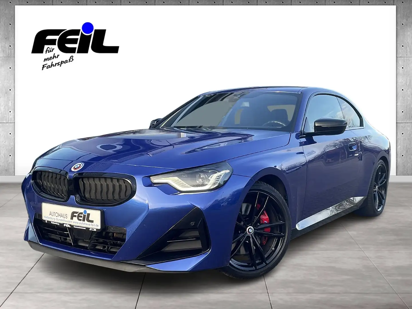BMW 218 i MSport M Sportpaket HiFi DAB LED RFK Shz Blau - 1