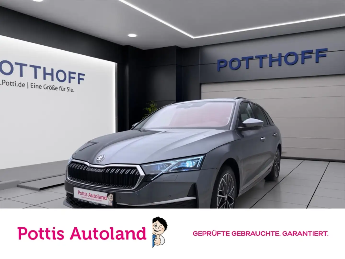 Skoda Octavia Combi 2.0 TDI DSG SELECTION NAVI ACC PDC KLIMA Grau - 1