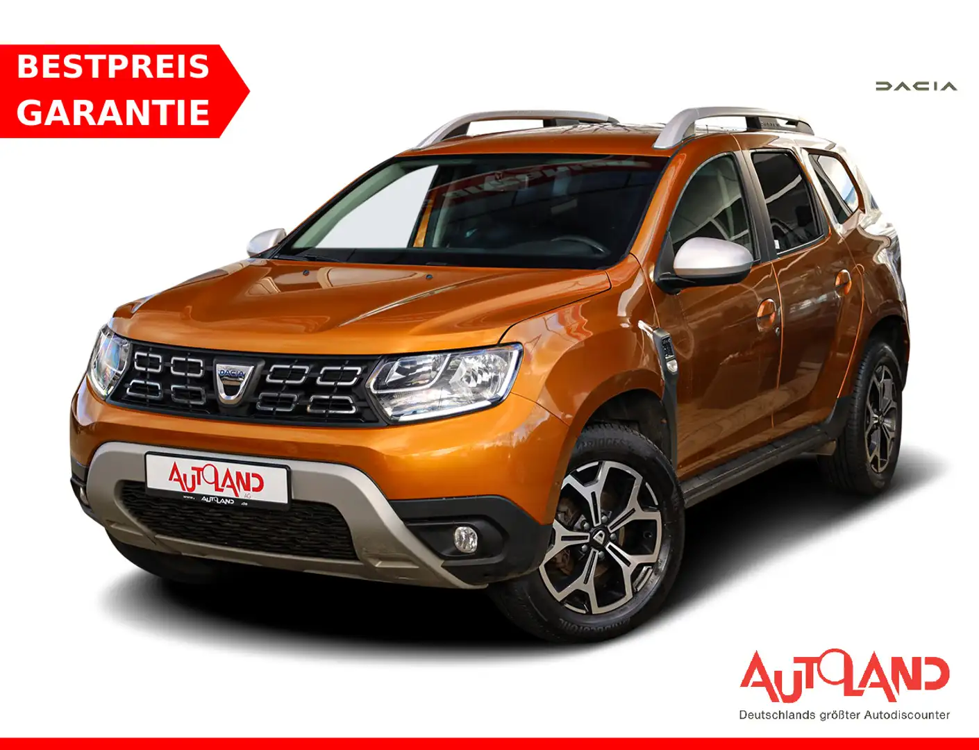 Dacia Duster II 1.6 SCe 4WD Tempomat AHK DAB Orange - 1